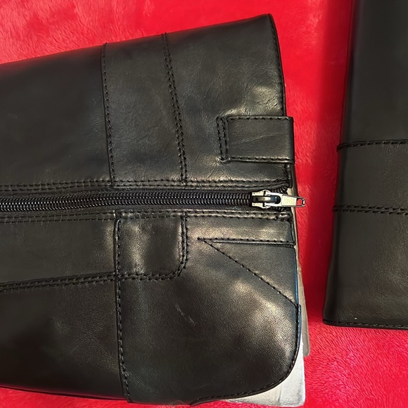 Marc Fisher Arty leather boot sz9 wide calf - Picture 4 of 6